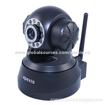 Wireless Smart Home Low Cost IP Camera WiFi, Night Vision, Pan/Tilt, Two-way Audio